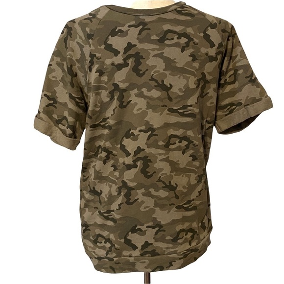 Zara Man‎ short sleeve camo print sweatshirt small 4087/303/505 - Picture 1 of 9